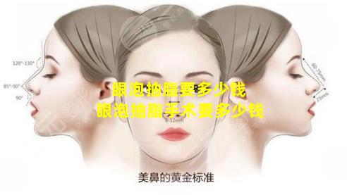 眼泡抽脂要多少钱 眼泡抽脂手术要多少钱